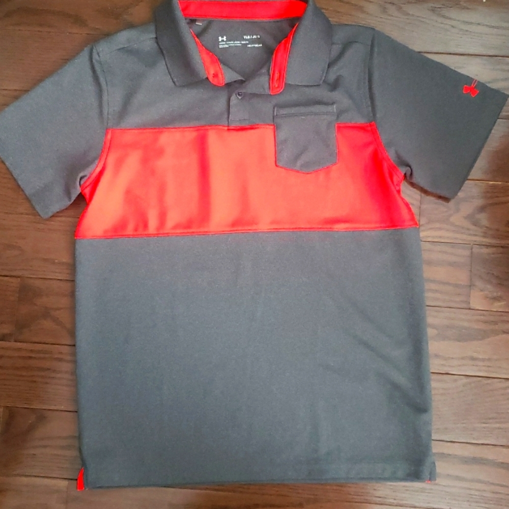 Boy's Under Armour Heatgear golf polo